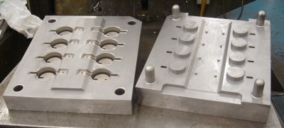 Hand compression tool.