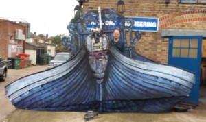 Stage set for the English National Ballet's Le Corsaire