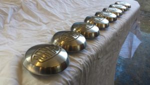 Steering wheel caps
